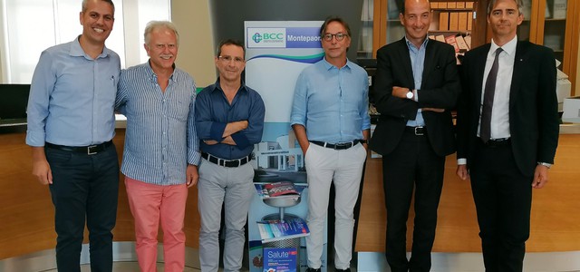 INCONTRO ALLA BCC DI MONTEPAONE TRA I VERTICI DELLA  BANCA E I PRESIDENTI NAZIONALI DI CONFEDILIZIA E DELLA FIAIP
