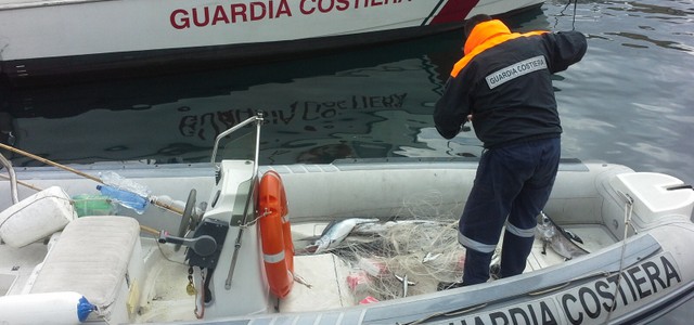 Controlli della Guardia Costiera: sequestrati 120 kg di pesce