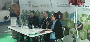 RICICL’ART PRESENTE CON DUE OPERE  ALLA FIERA INTERNAZIONALE ECOMONDO DI RIMINI 