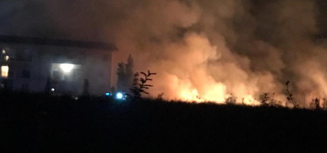Incendio minaccia rovine antica Vibo