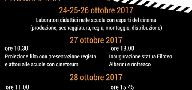 Torna a Orte la nuova edizione del Festival del Cortometraggio Filoteo Alberini 
