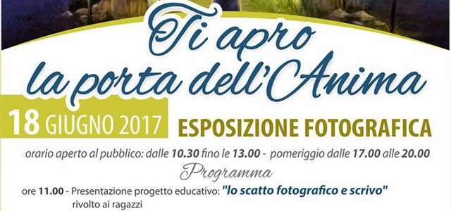 A Catanzaro "Ti apro la porta dell’anima"