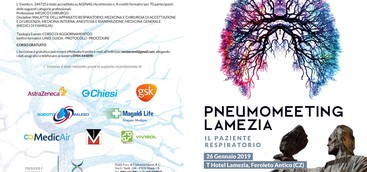 Pneumomeeting: sabato a Lamezia si discute del paziente respiratorio