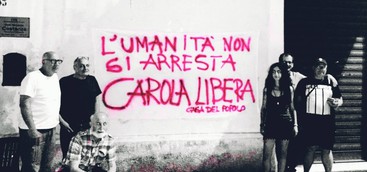 Sciopero della fame e presidio permanente a Lamezia contro l'arresto di Carola Rackete
