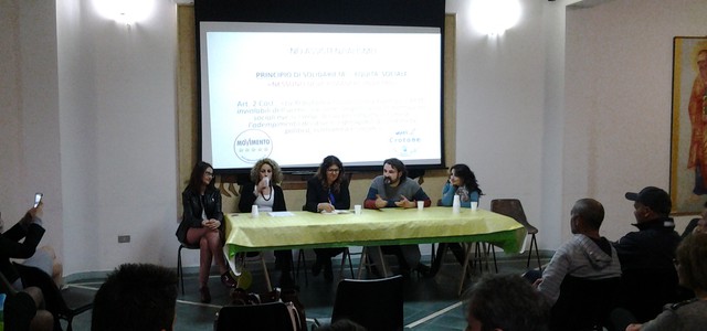 M5S nei quartieri a Crotone
