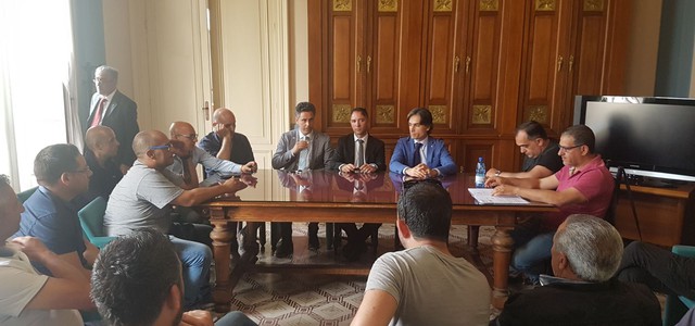 Incontro con i lavoratori Hitachi