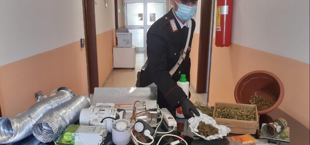 Detenzione di sostanza stupefacente, ricettazione e furto di energia elettrica - arrestato 23enne
