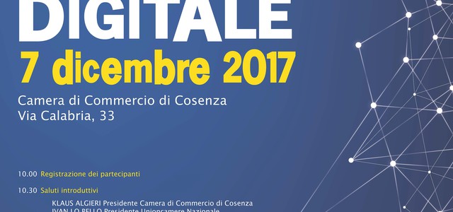 Presentazione ufficiale del Pid nella sede della Camera di Commercio di Cosenza