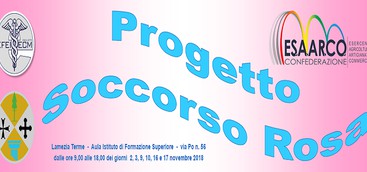Parte il Progetto “Soccorso Rosa” per la formazione del personale sanitario