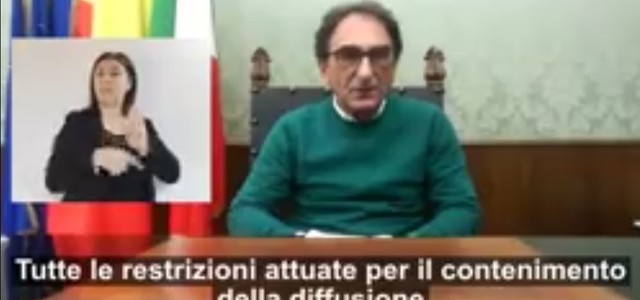 Nuovo video messaggio del Sindaco di Catanzaro