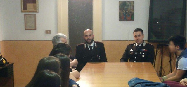 Proseguono gli incontri dei carabinieri con i cittadini ed i giovani 