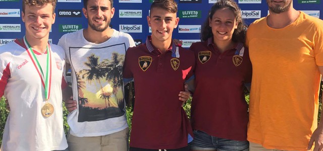 Tuffi, campionato italiano: si chiude coi colori rossoblù sul podio