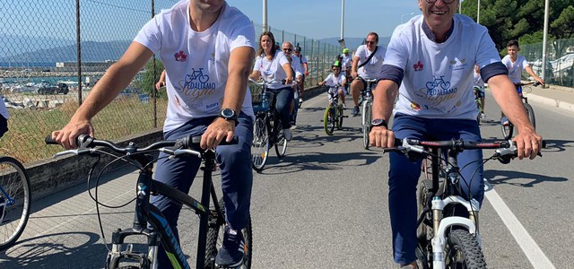 PEDALIAMO PER UN SOGNO - SUCCESSO PER L'INIZIATIVA ROTARY-LIONS
