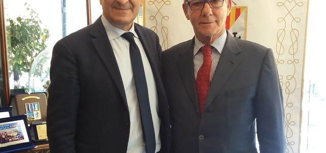 Il presidente Bruno ha ricevuto il commissario straordinario della Camera di Commercio Sganga 
