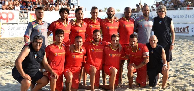 Beach Soccer, débâcle Ecosistem Cz, alla prima gara della tappa catanzarese. Il Catania vince 11-2