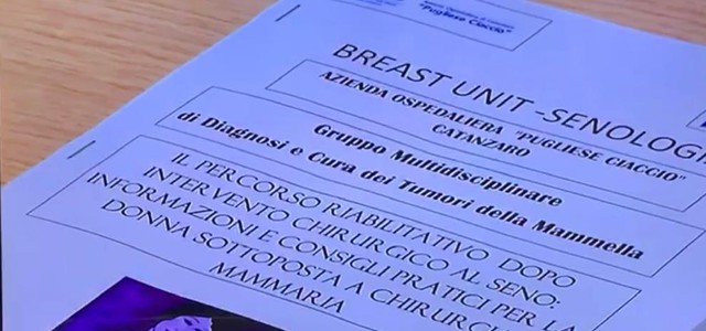 L'Ammi e la A.O. “Pugliese-Ciaccio” presentano alla stampa la Breast Unit nella Giornata Internazionale dei Diritti Internazionali della Donna