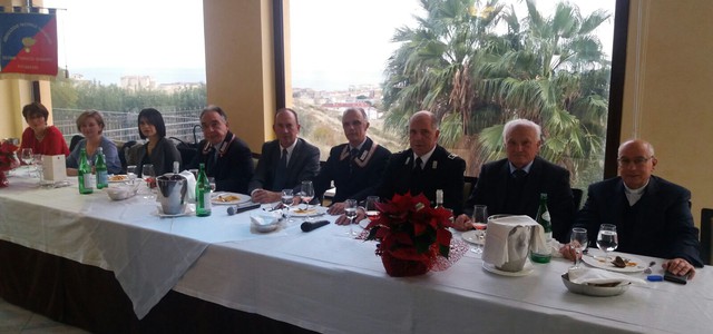 Come una grande famiglia, pranzo sociale per la ANC di Catanzaro 