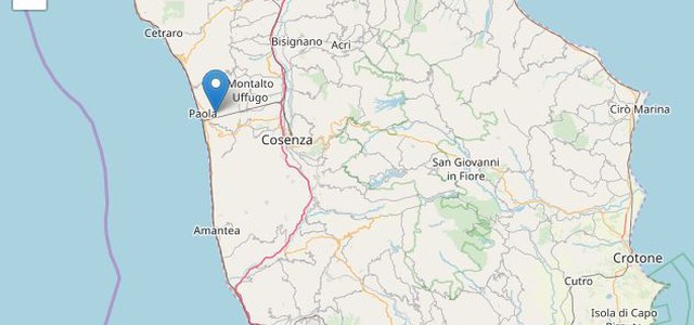 Terremoto, lieve scossa nella notte in Calabria