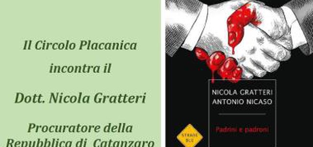 Domani Gratteri al Circolo Placanica