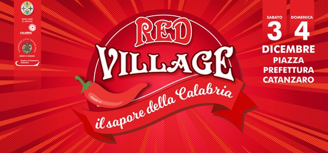 RED VILLAGE a Catanzaro: sarà una due giorni ricca di eventi e di eccellenze enogastronomiche