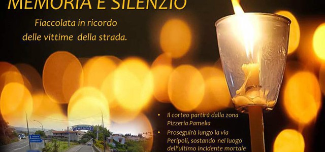 A Condofuri una Fiaccolata in ricordo delle vittime della S.S.106