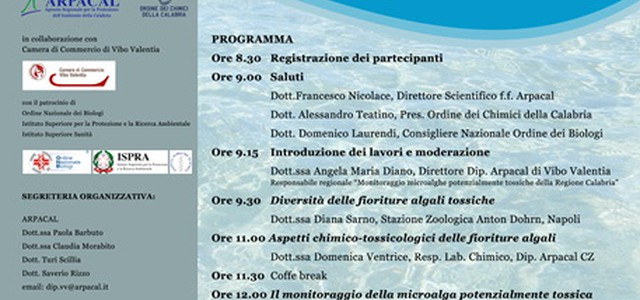 A Vibo Valentia Workshop sulle microalghe