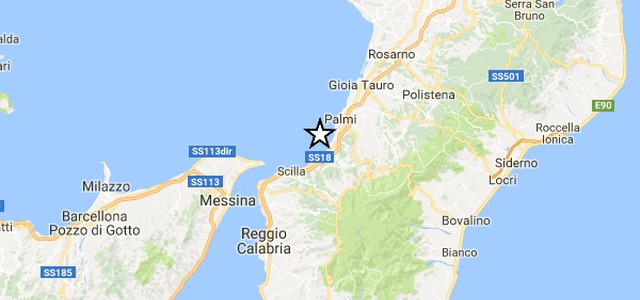 Terremoti, scossa di magnitudo 2.4 nel Reggino