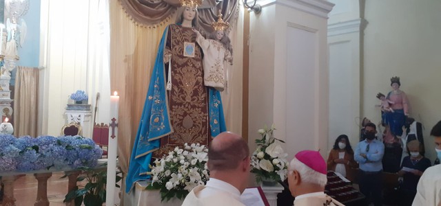 L’Arcivescovo Bertolone affida alla Madonna del Carmine la città di Sersale nel IV centenario della sua fondazione