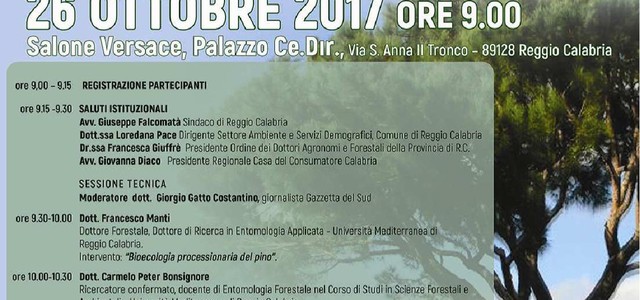 Seminario «La Processionaria del pino: disciplina e metodi di lotta»