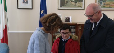 Madaglia d'onore a Pietro Iuliano,  di Settingiano, internato in Germania dal '43 al '45