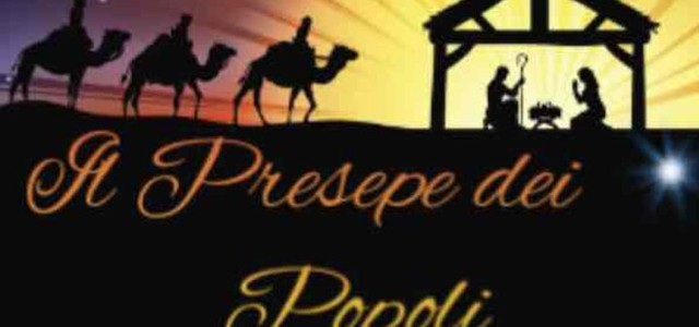 A Reggio il presepe dei popoli