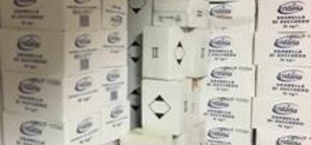 Truffe, sequestrate 1,5 tonnellate di zucchero