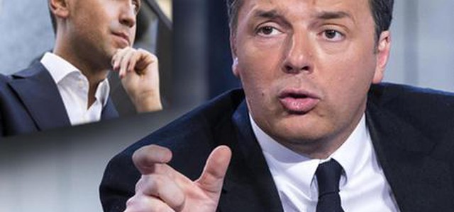 Di Maio cancella confronto tv con Renzi, non è un competitor. Renzi: 'Ridicolo, io ci sarò'