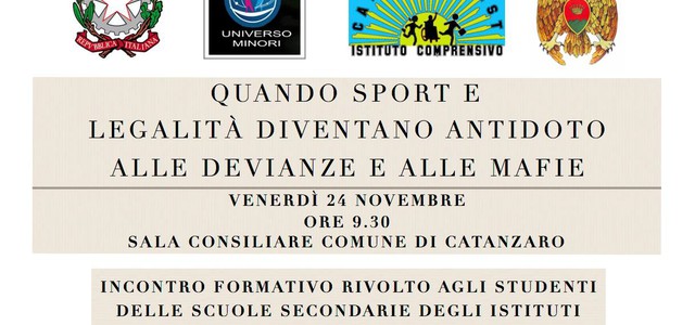 Quando sport e legalità diventano antidoto alle mafie e alle devianze