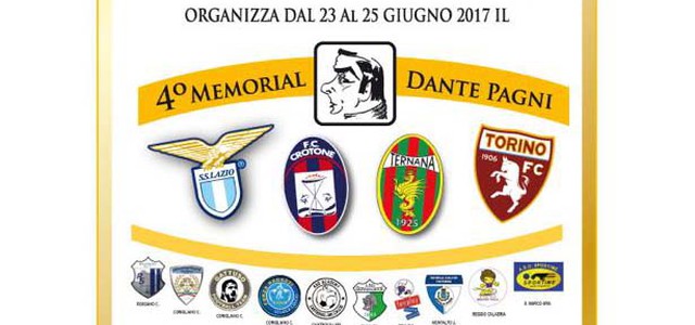 PRESENTAZIONE E PROGRAMMA IV MEMORIAL “DANTE PAGNI”