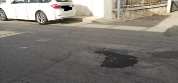 Pontepiccolo,  la buca- cratere è stata "sanata"