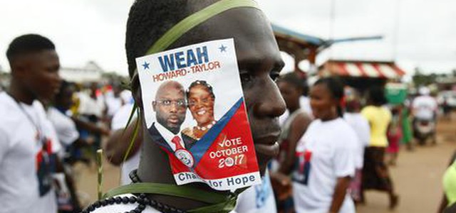 Ex calciatore del Milan Weah verso la presidenza della Liberia