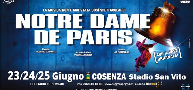 Ultimo sopralluogo allo Stadio San Vito per il grande evento Notre Dame de Paris