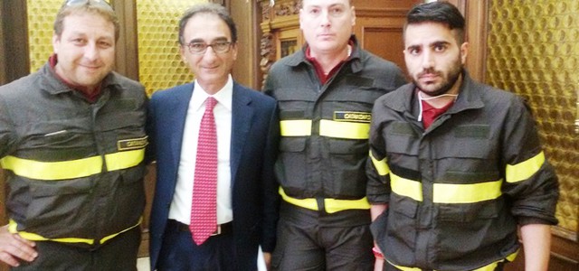 Vigili del Fuoco precari, l'Usb incontra il sindaco Abramo