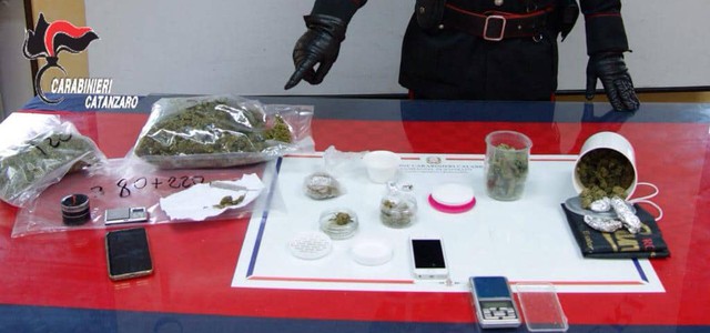 Controlli antidroga nel week-end: 2 arresti in flagranza di reato 