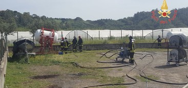 Esercitazione del nucleo NBCR dei Vigili del Fuoco (FOTO)