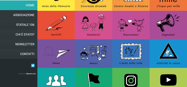 È online il nuovo sito web dell'Associazione Basta Vittime Sulla S.S. 106