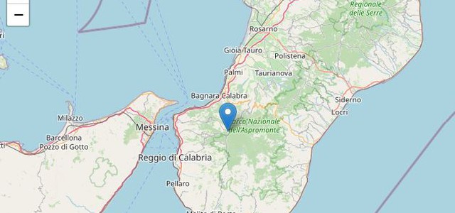 Terremoto, lieve scossa nel Reggino