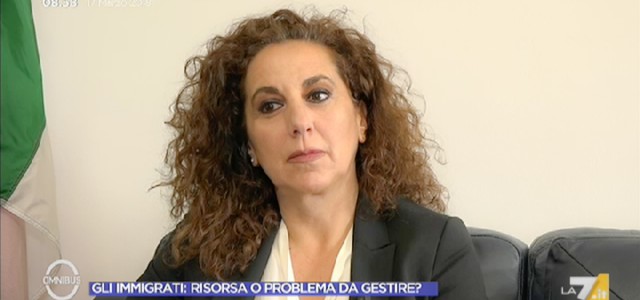 Wanda Ferro su La7 per parlare di immigrazione e politiche per il Sud