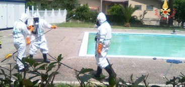Vigili del fuoco di Matera, Taranto e Catanzaro si addestrano su situazioni da "allarme rosso"