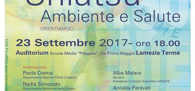 Incontro “Shiatsu, ambiente e salute. Orientiamoci”