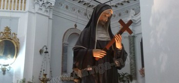 Curinga - Pioggia di rose per la festa di Santa Rita