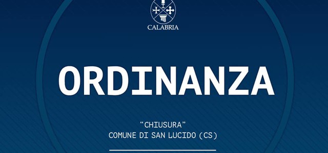 Coronavirus, dopo Montebello Jonico "chiuso" anche San Lucido
