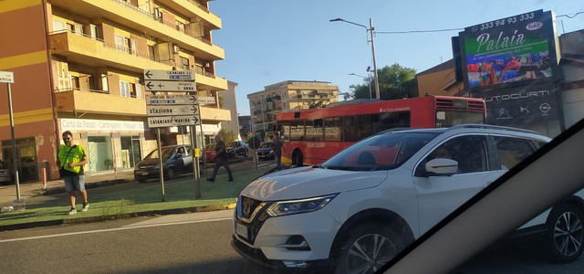 Flash: Traffico bloccato nel quartiere di Santa Maria