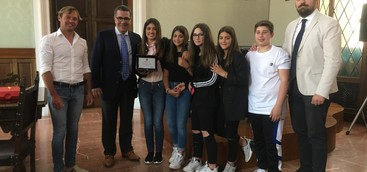 Alessandra Amelio, vincitrice del Next Generation, premiata a Palazzo De Nobili